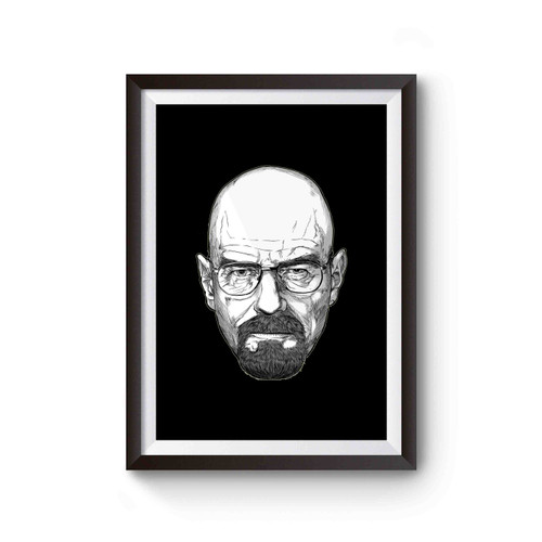 Breaking Bad Walter White Heisenberg Meth Crystal Poster