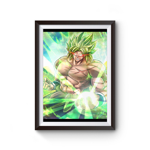 Broly Dragonball Super Inspired Poster