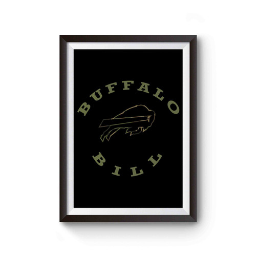 Buffalo Bills Camo Logo Poster