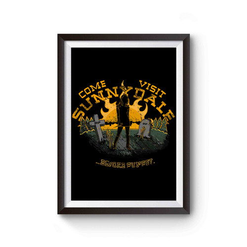 Buffy The Vampire Slayer Sunnydale Come Visit Sunnydale Poster
