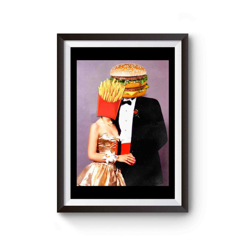 Burger And Fries Prom Poster