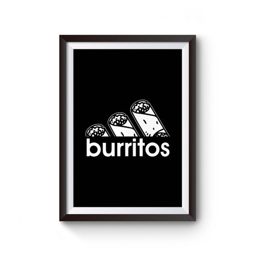 Burritos Food Lover Poster