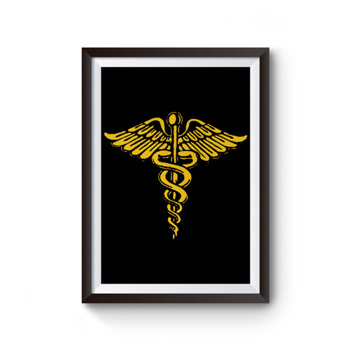 Caduceus Medical Symbol Poster
