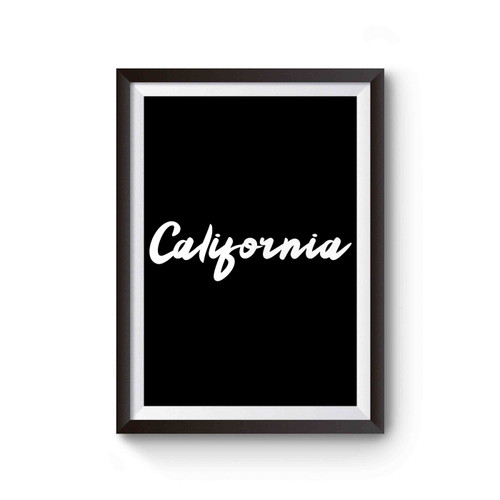 California Inspired Poster