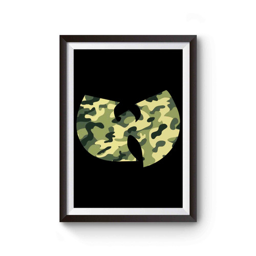 Camo Camoflage Wu-Tang Clan Poster