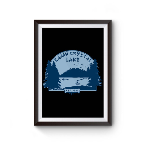 Camp Crystal Lake Cover Inspired Poster