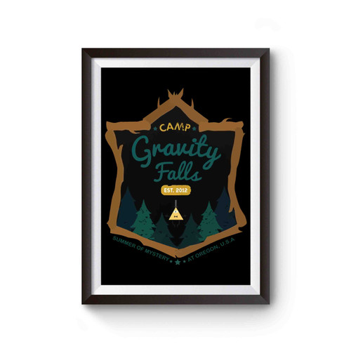 Camp Gravity Falls Poster