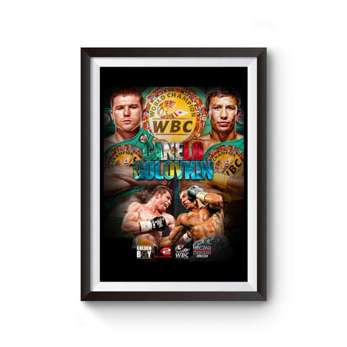 Canelo Vs Golovkin Poster