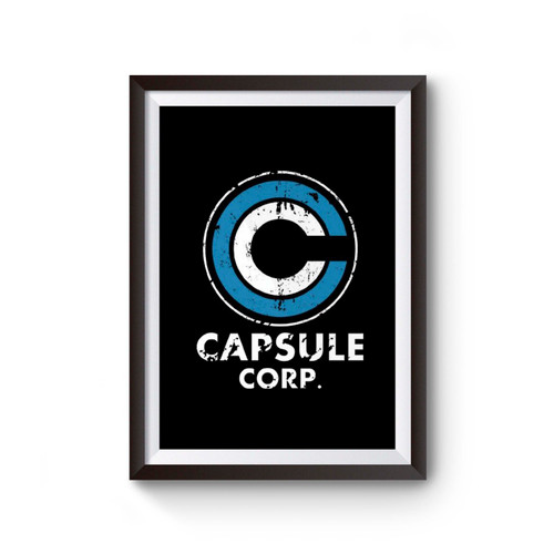 Capsule Corp Logo Poster