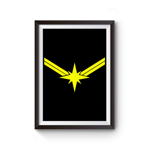Captain Marvel Movie Logo 1 Poster