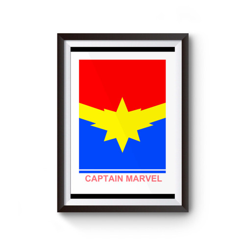 Captain Marvel 1 Inspired Poster
