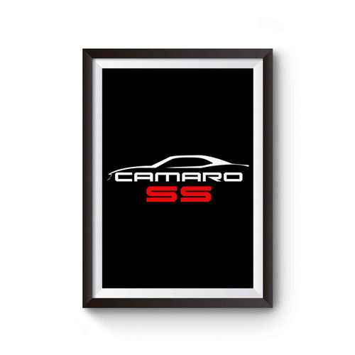 Car Sport Camaro Ss Logo Poster