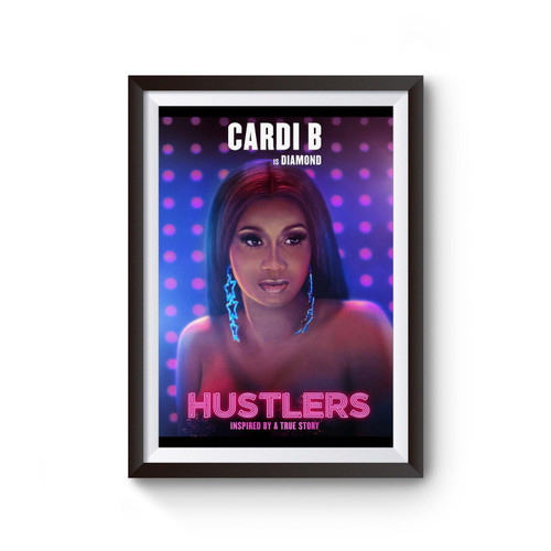 Cardi B Hustlers Poster
