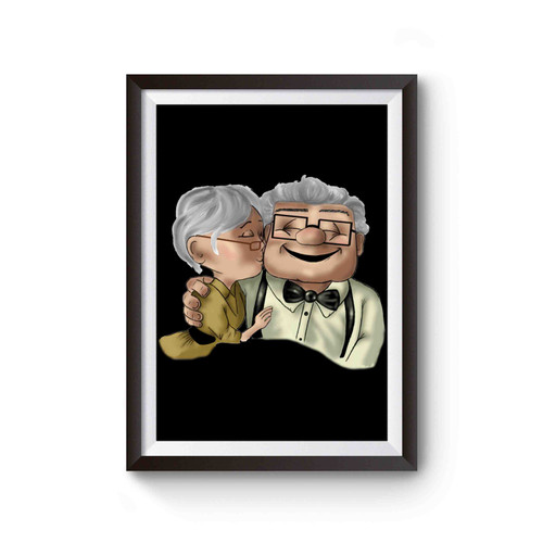 Carl And Ellie Old Pixar Poster