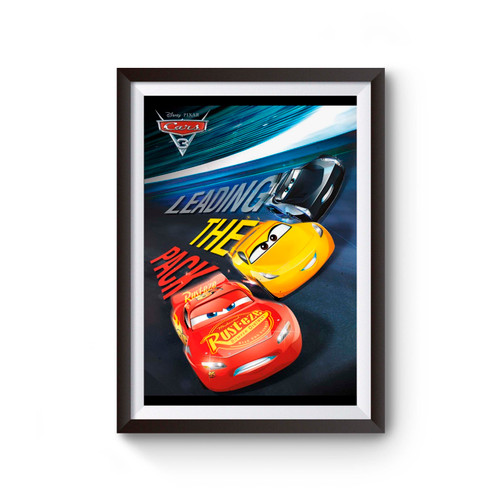 Cars 3 Leading The Pack Poster