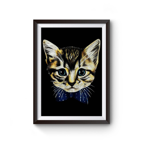 Cat Head Poster