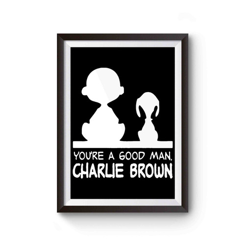 Charlie Brown Good Man Poster