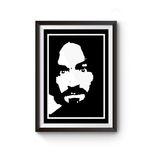 Charlie Don't Surf Charles Manson Poster
