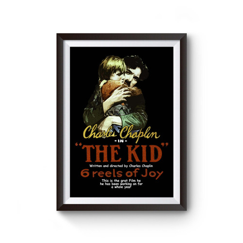 Charlie Chaplin The Kid Movie Poster
