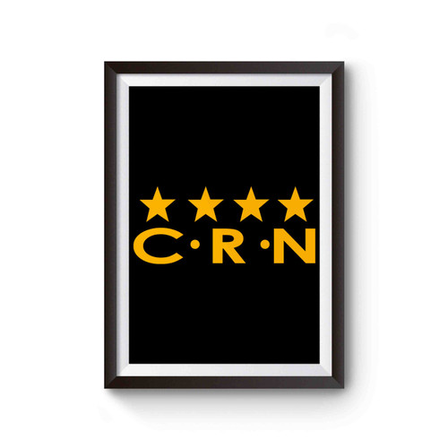 Cherry River Navy Logo Poster