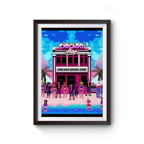 Chicago Vice × Models Poster