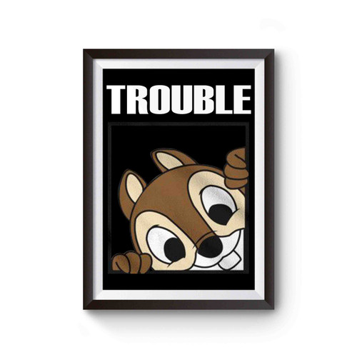 Chip And Dale Disney Couples Double Trouble Poster