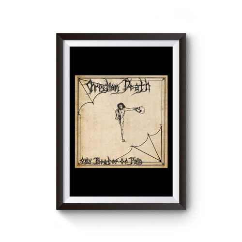 Christian Death Only Theatre Of Pain Logo Poster