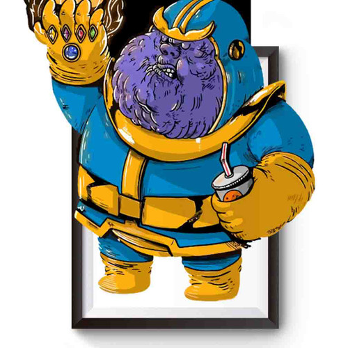 Chunky Thanos Avengers Infinity War Poster