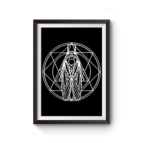 Cicada Mythology Occult Dread Punk Poster