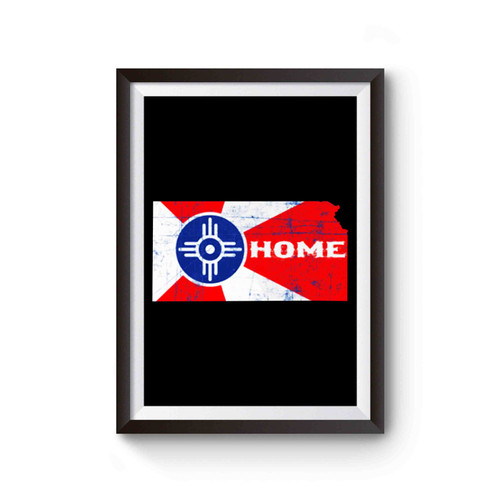 City Of Wichita Flag Poster