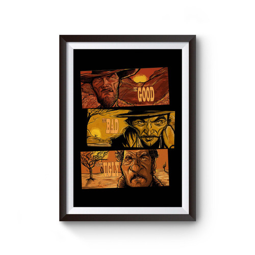 Clint Eastwood The Good The Bad And The Ugly Poster