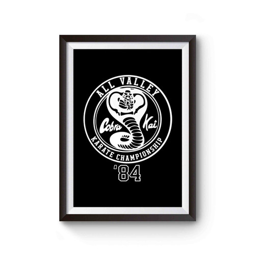 Cobra Kai Karate Championship Poster