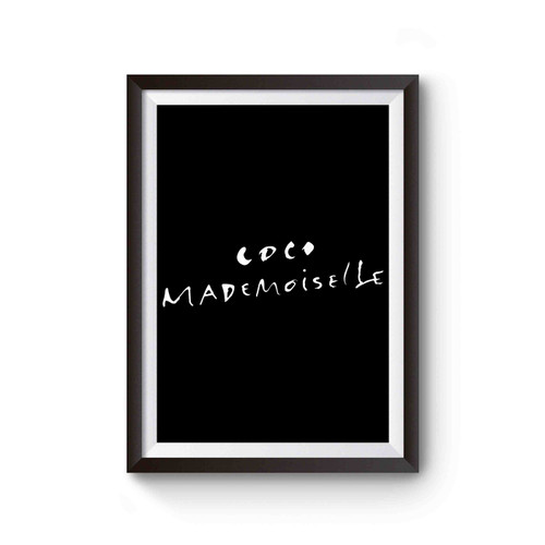 Coco Mademoiselle Inspired Poster