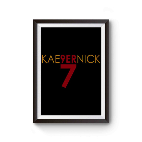 Colin Kaepernick San Francisco Poster