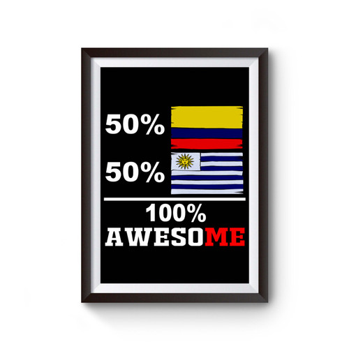 Colombia Uruguay Poster