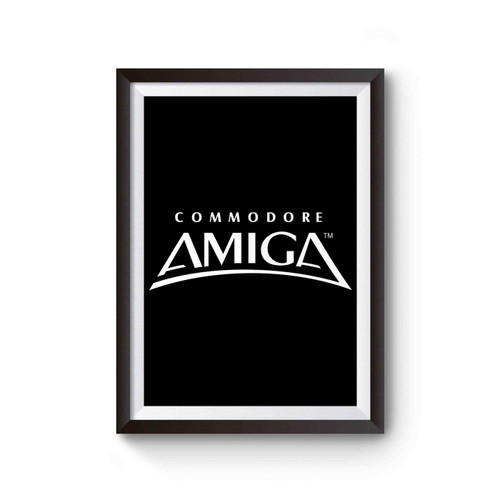 Commodore Amiga Vintage Logo Poster