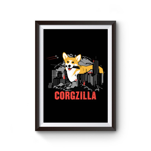 Corgzilla Poster