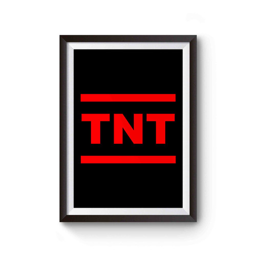 Crash Tnt Retro Gaming Poster