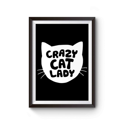 Crazy Cat Lady Cat Lovers Poster