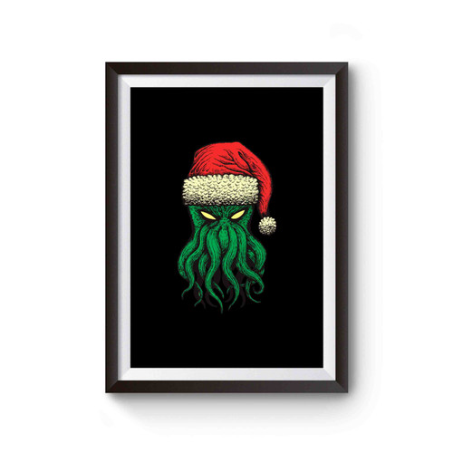 Cthanta Cthulhu Santa Poster