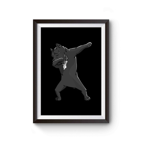 Cute Dabbing Cane Corso Poster