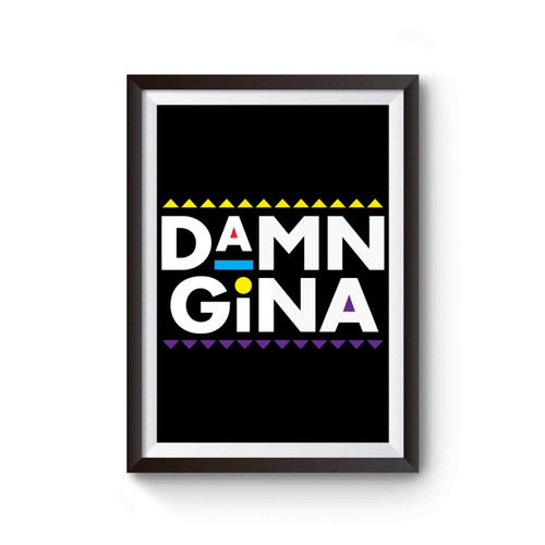 Damn Gina Poster