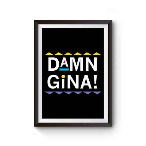 Damn Gina Solid Martin Ss Poster