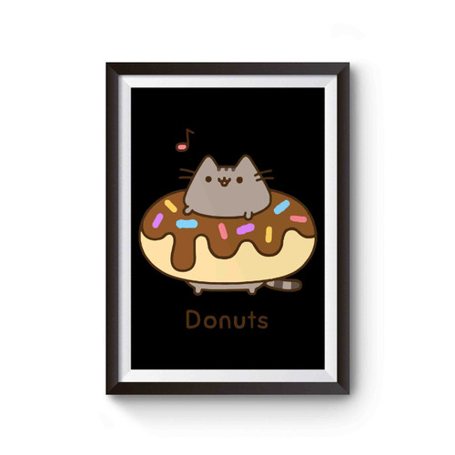 Dancing Donuts Pusheen Poster