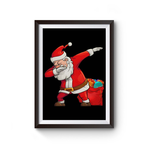 Dancing Santa Poster