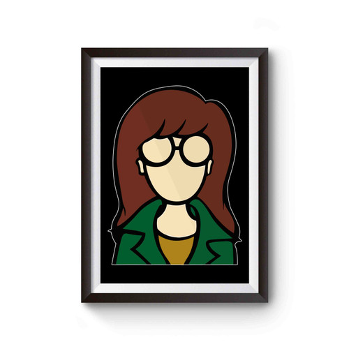 Daria Cartoon Popular Tv Series Inspired Graphic Poster