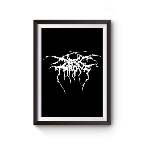 Darkthrone Norwegian Black Metal Band Logo Poster