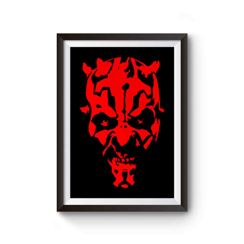 Darth Maul Star Wars Inspired Poster