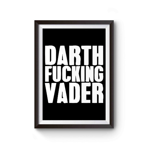 Darth Vader Kylo Ren Adam Driver Star Wars Poster
