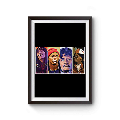 Dave Chappelle Characters Funny Inspired Poster